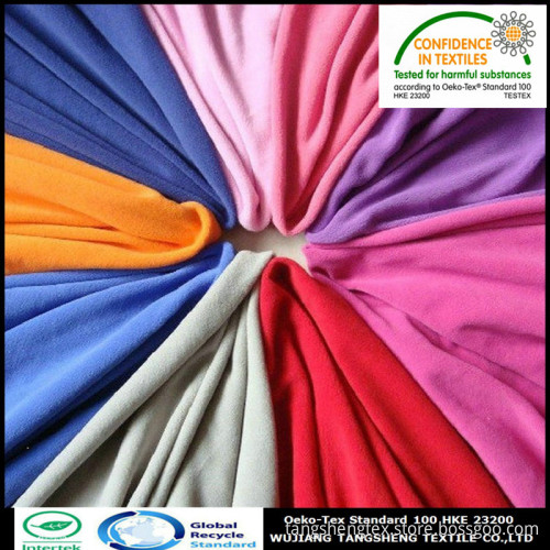 Tangsheng Textile 80% Recycled 20% polyester fleece glasses cleaning fabric
